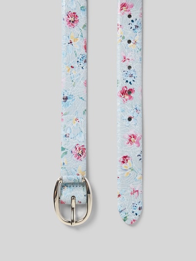 Weinmann Gürtel mit floralem Print Bleu 3
