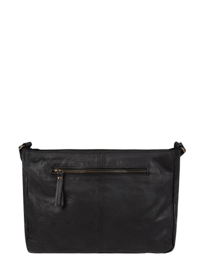 Lara Lauren Crossbody Bag aus Leder Modell 'Era' Black 4