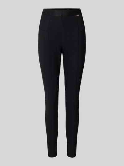 Marc Cain Leggings mit Applikation Black 2