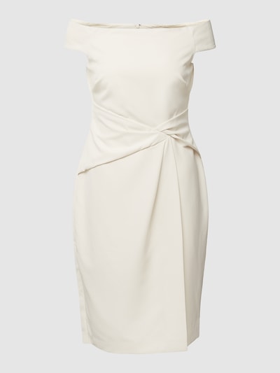 Lauren Ralph Lauren Cocktailkleid im Off-Shoulder-Design Modell 'SARAN SHORT' Ecru 2