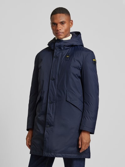 Blauer Usa Parka mit Kapuze Modell 'FALCON' Marine 4