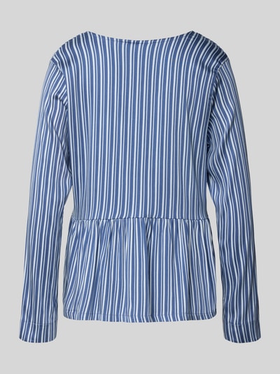 CCDK Copenhagen Bluzka o kroju regular fit z ozdobnymi kokardami model ‘Bea’ Niebieski 3