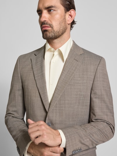 BOSS Regular Fit Anzugsakko mit Woll-Anteil Modell 'JASPER' Beige 3