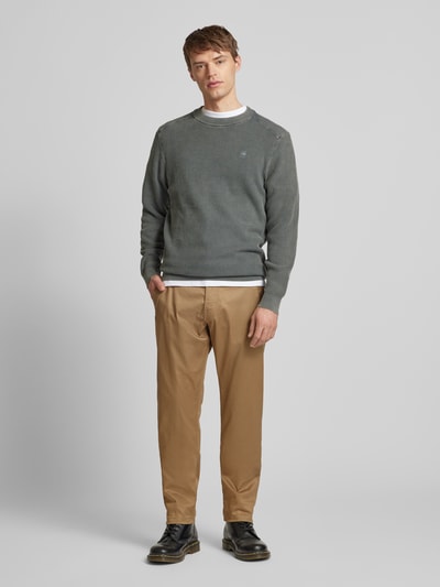 G-Star Raw Tapered Fit Chino mit Gürtelschlaufen Modell 'Morry' Beige 1