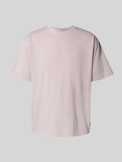WOODBIRD T-Shirt mit Label-Stitching Modell 'Baine' Flieder 2