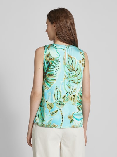 Emily Van den Bergh Top bluzkowy z kwiatowym wzorem Oceaniczny 5