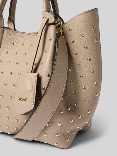 Abro Shopper mit Tragehenkel Taupe 3
