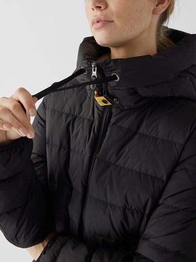 Parajumpers Daunenjacke mit Kapuze Schwarz 6