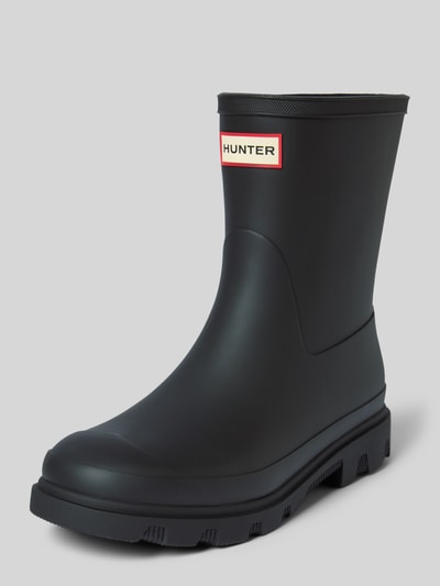 Hunter Gummistiefel mit Logo Black 1