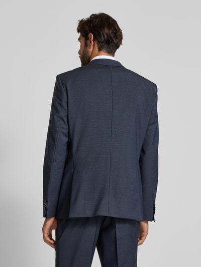 BOSS Slim fit colbert van scheerwolmix, model 'HUGE' Donkerblauw - 5