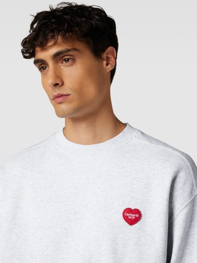 Carhartt WIP Sweatshirt in melierter Optik GRAU 3