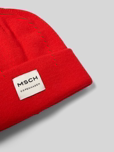 MSCH Copenhagen Beanie aus Woll-Mix Modell 'Mojo' Rot 2