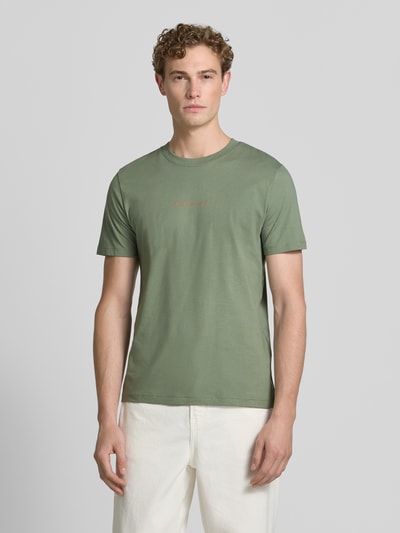 Tom Tailor Denim Regular Fit T-Shirt aus reiner Baumwolle Mint 4