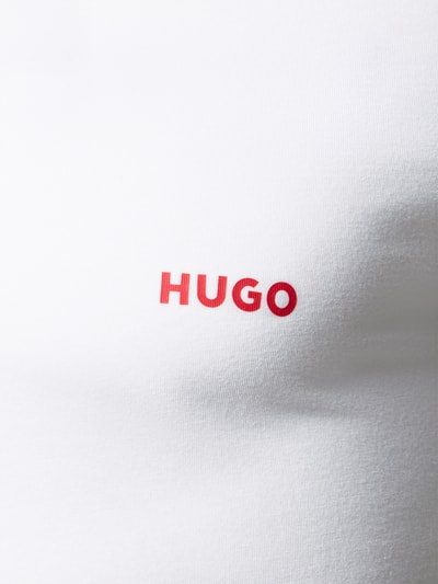 Produktfoto, weißes Regular Fit T-Shirt-Set aus reiner Baumwolle Modell 'T-SHIRT RN TRIPLET P' von HUGO, Herren T-Shirt-Set von HUGO, glatte Textur