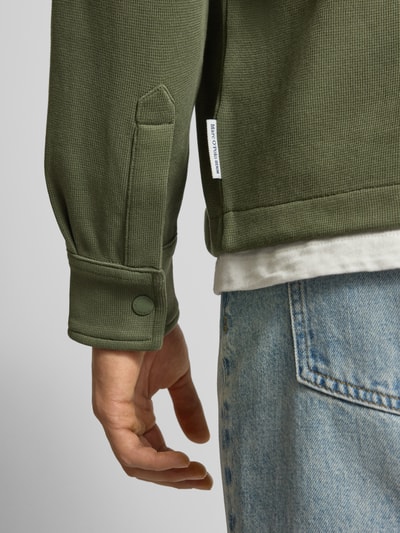 Marc O'Polo Denim Relaxed Fit Hemdjacke aus reiner Baumwolle Khaki 3