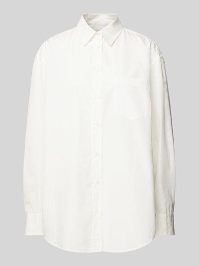 Weekend Max Mara Overhemdblouse met borstzak Offwhite - 2