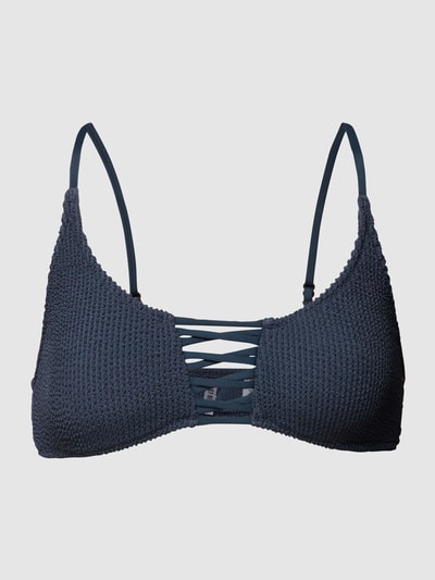 Lucky Brand Shoreline Chic Bralette Bikini Top 