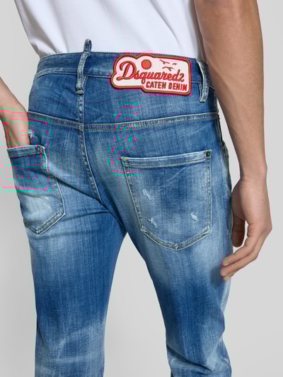 Dsquared2 Jeans im Used-Look Blau 3