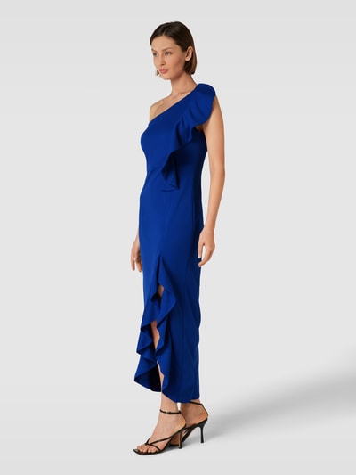 Paradi Abendkleid mit One-Shoulder-Träger Royal 4