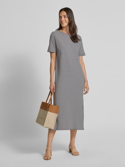 Smith and Soul Sukienka T-shirtowa z rękawem o dł. 1/2 Granatowy 1