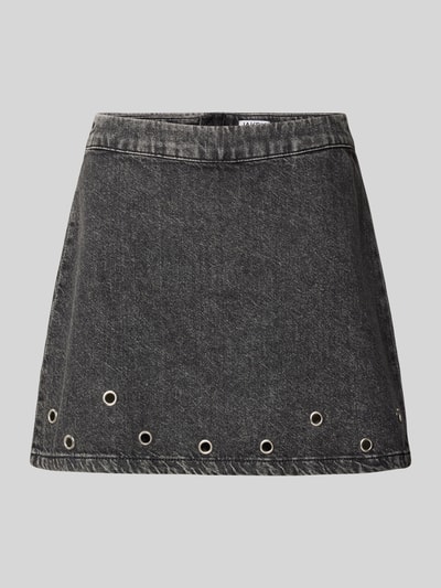 Jake*s Casual Jeansrok met studs Zwart - 2