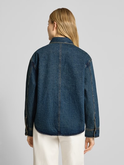 OPUS Jeanshemd im Used-Look Modell 'Jaspa' Jeansblau 5