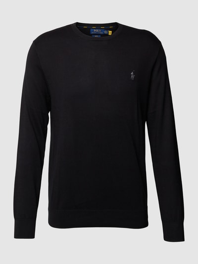 Polo Ralph Lauren Pullover mit Logo-Stitching Black 1