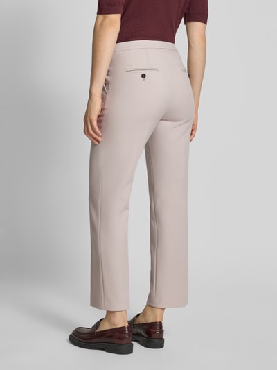 Windsor Spodnie do garnituru o kroju slim fit w kant Kamienny 5