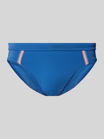 HOM Badehose mit Label-Detail Modell 'NAUTICAL CUP' Marine 1