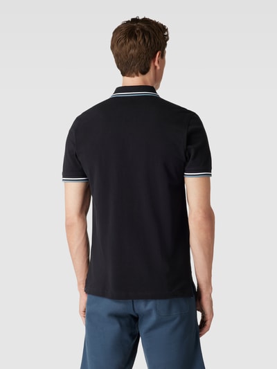 Christian Berg Men Koszulka polo z naszywką z logo Czarny 5