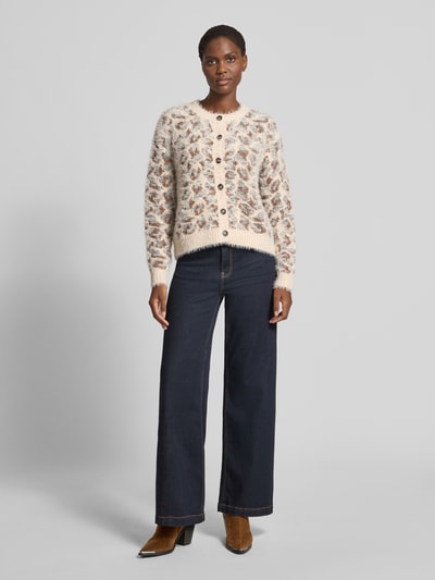 Christian Berg Woman Kurtka z dzianiny z okrągłym dekoltem Koniakowy 1