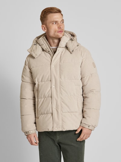 JOOP! Jeans Steppjacke mit Stehkragen Modell 'Jaster' Sand 4