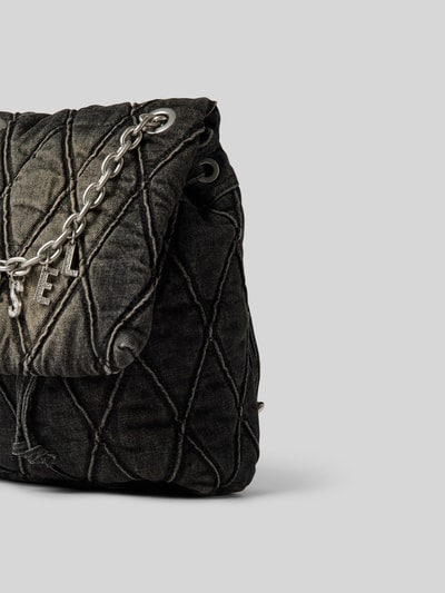 Diesel Rucksack mit Label-Detail Mittelgrau 3