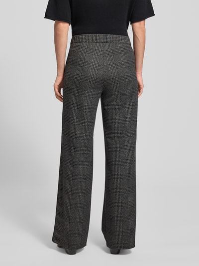 Brax Broek met elastische band, model 'MAINE' Donkergrijs gemêleerd - 5