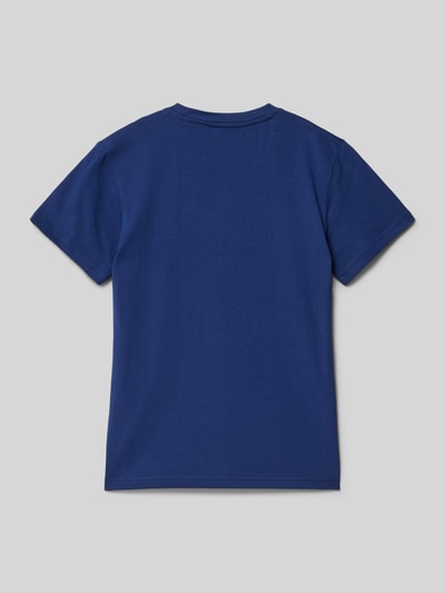 HUGO T-shirt met ronde hals Donkerblauw - 3