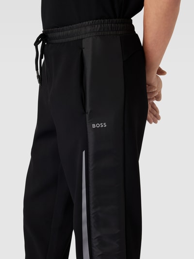 BOSS Green Sweatpants mit Eingrifftaschen Modell 'Hadikon' Black 3