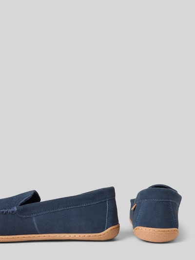 Polo Ralph Lauren Mokasyny z zamszu z wyhaftowanym logo model ‘BRENAN’ Ciemnoniebieski 2