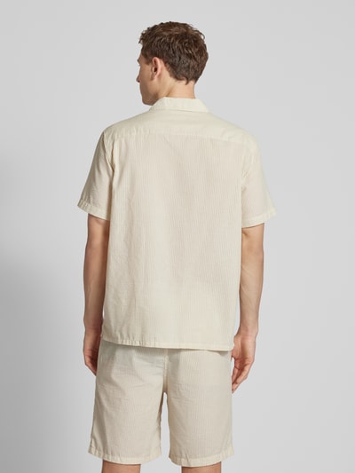 Jack & Jones Freizeithemd mit Knopfleiste in beige Beige 5