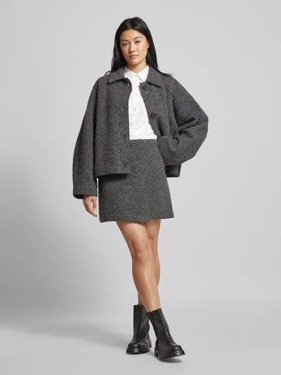 Jake*s Casual Oversized overhemdblouse met knoopsluiting Wit - 1