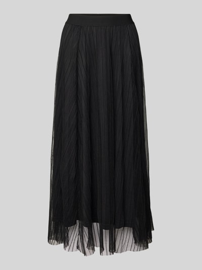 Only Spódnica midi o kroju regular fit z siateczki model ‘LAVINA’ Czarny 2