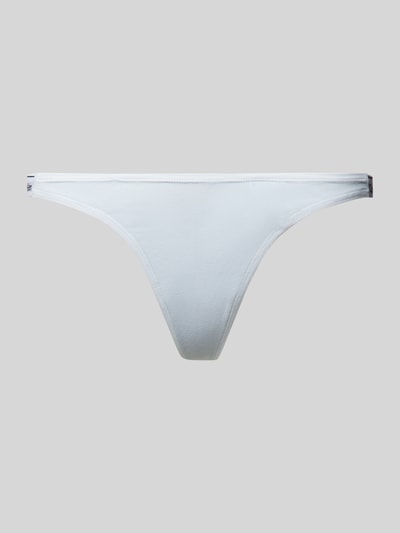 Calvin Klein Underwear String met labeldetail Lichtblauw - 1