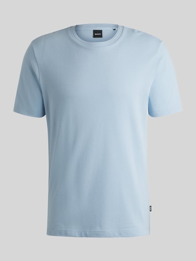 BOSS Regular Fit T-Shirt aus Baumwoll-Mix Modell 'TIBURT 240' Bleu 2