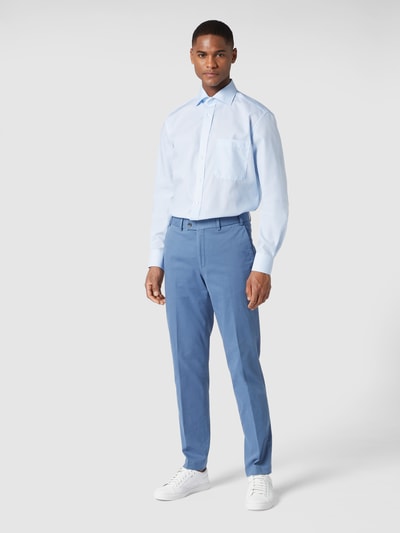 Eterna Comfort Fit Business-Hemd mit Haifischkragen Bleu 1