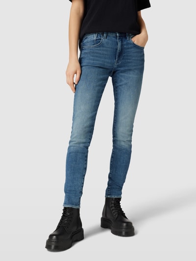 G-Star Raw Skinny Fit Jeans mit Label-Details Jeansblau 4