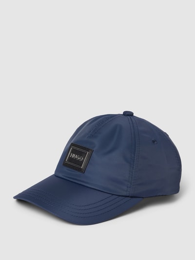 HUGO Basecap mit Label-Patch Marine 1