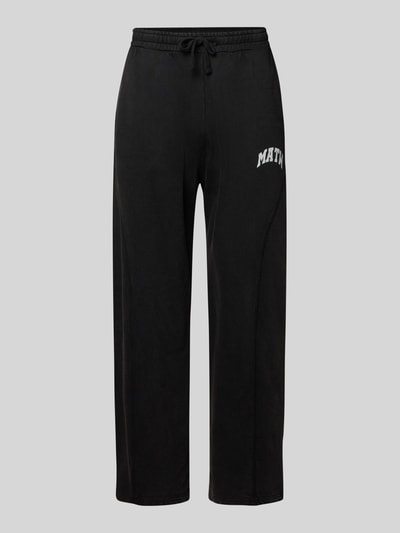 Review X MATW Sweatbroek met elastische band Zwart - 2