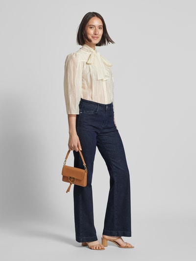 Brax Flared Jeans mit Eingrifftaschen Modell 'MAGIC MAINE' Dunkelblau 1