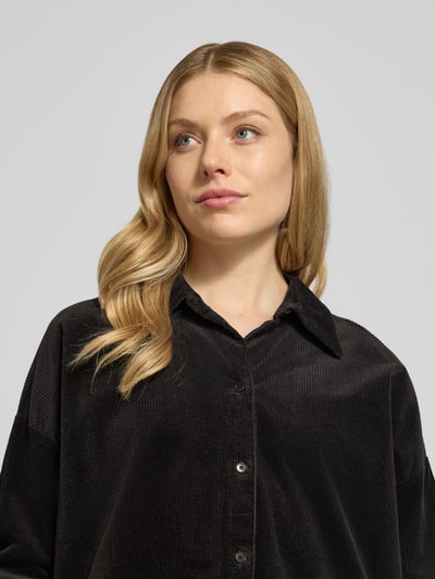 Drykorn Bluzka koszulowa ze sztruksu model ‘CLOELIA’ Czekoladowy 3