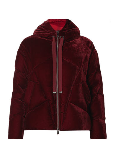 SEVENTY Daunenjacke mit Kapuze Bordeaux Rot 2