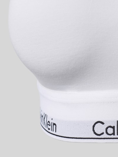 Calvin Klein Underwear BH mit elastischem Logo-Bund Weiss 2